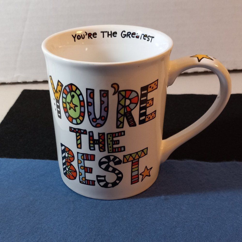 You're the Best Mug kitsch cottagecore Grandmacore Countrycore Teacher